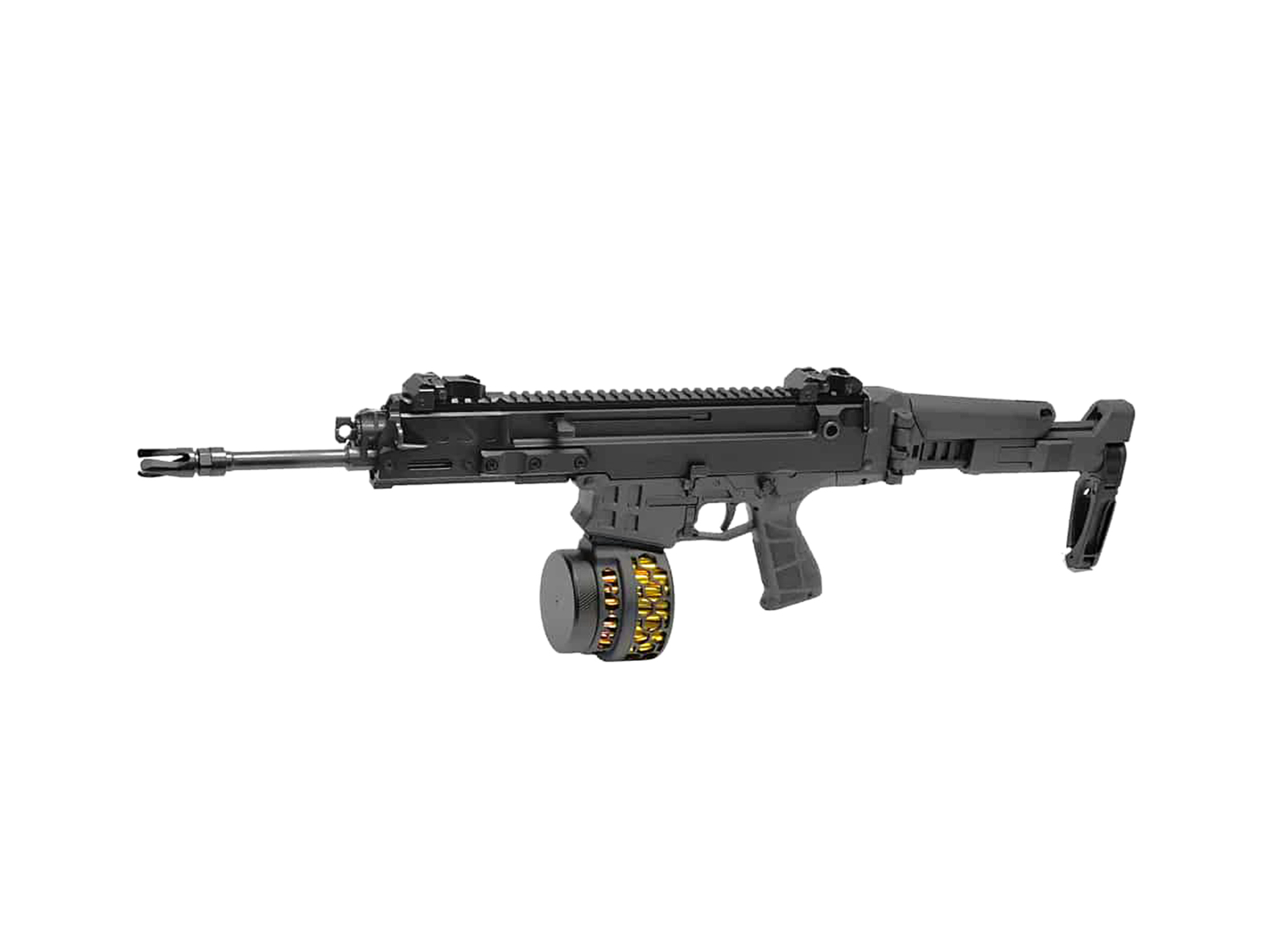 CZ BREN 2 MS PISTOL 5.56MM W/F5 MFG DRUM AND MSS BRACE