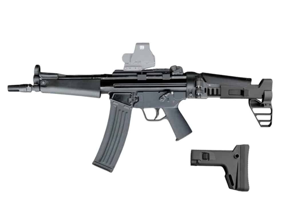 Century Arms AP53 stock kit with F5-ACR Gen 3 stock deployed