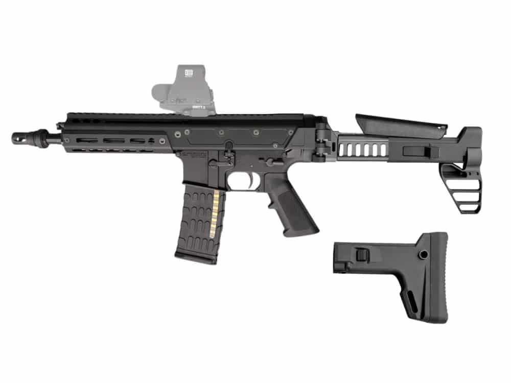 PSA JAKL 8.5" 300 BLK + F5-ACR Cyberarm Light Brace & Stock Combo